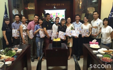 Secoin miền Bắc tưng bừng tổ chức sinh nhật quý 3/2016 cho CBCNV